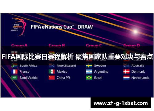 FIFA国际比赛日赛程解析 聚焦国家队重要对决与看点